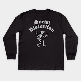 Social Distortion Vintage Kids Long Sleeve T-Shirt